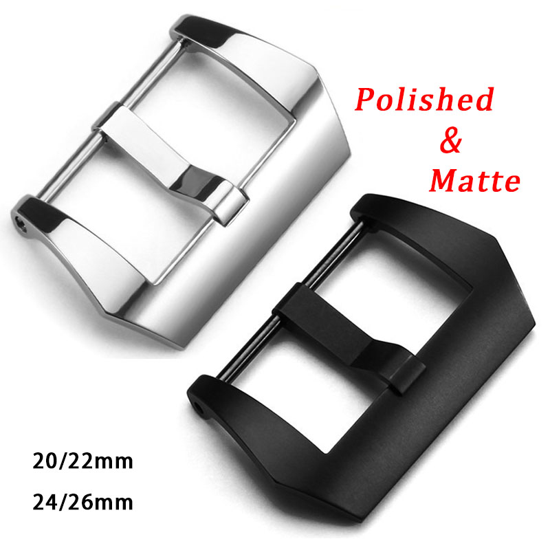 Suede Strap Watch - 316L Stainless Steel Buckle 20mm 22mm