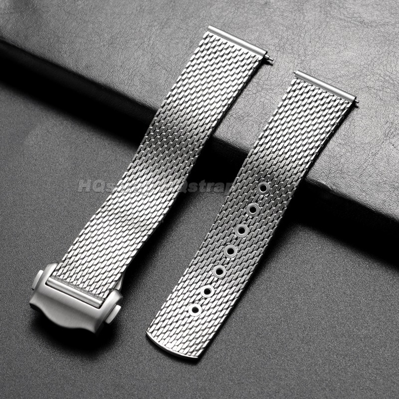 20mm Stainless Steel Mesh Watc - Omega Watch Seamaster review and price