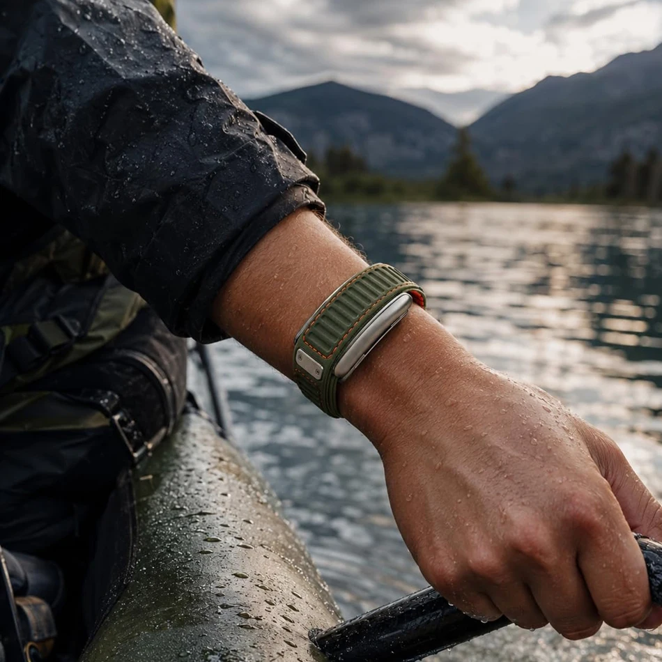 Nylon Silicone Loop Watch Band - Sport Loop Velcro review and price
