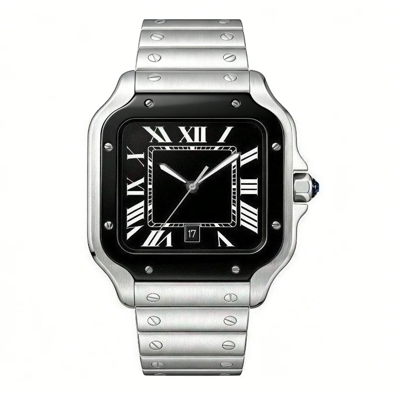 New Luxury Men's Quartz Watch  - Cartier Watch Tank review and price