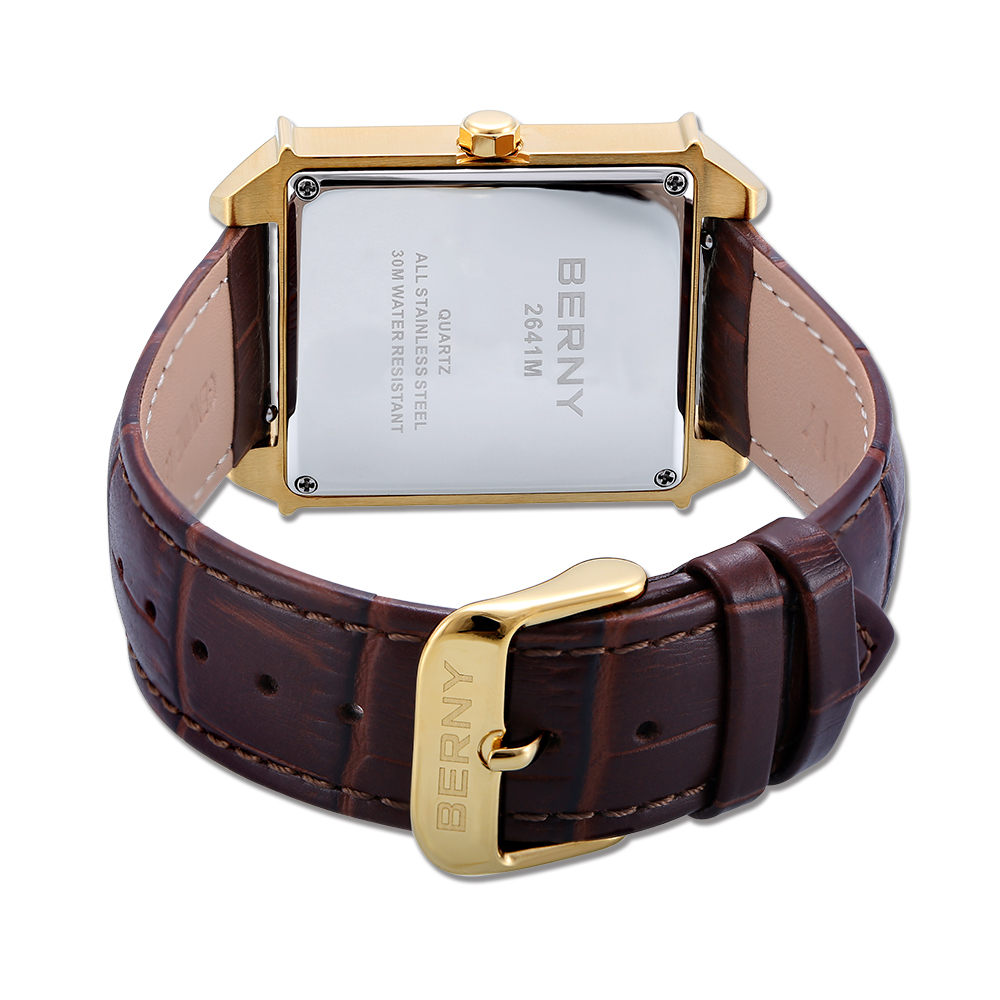 BERNY 6P25 Quartz Watch for Me - Cartier Watch Tank review and price