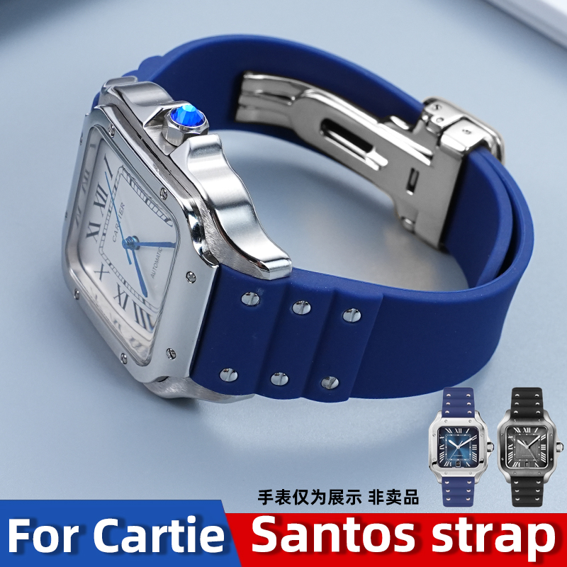 for Cartier Santos Strap 21mm  - Cartier Watch Santos review and price