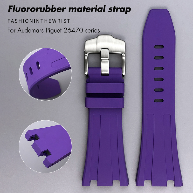 28mmX20mm FKM Fluororubber Wat - Audemars Piguet Watch Royal Oak review and price