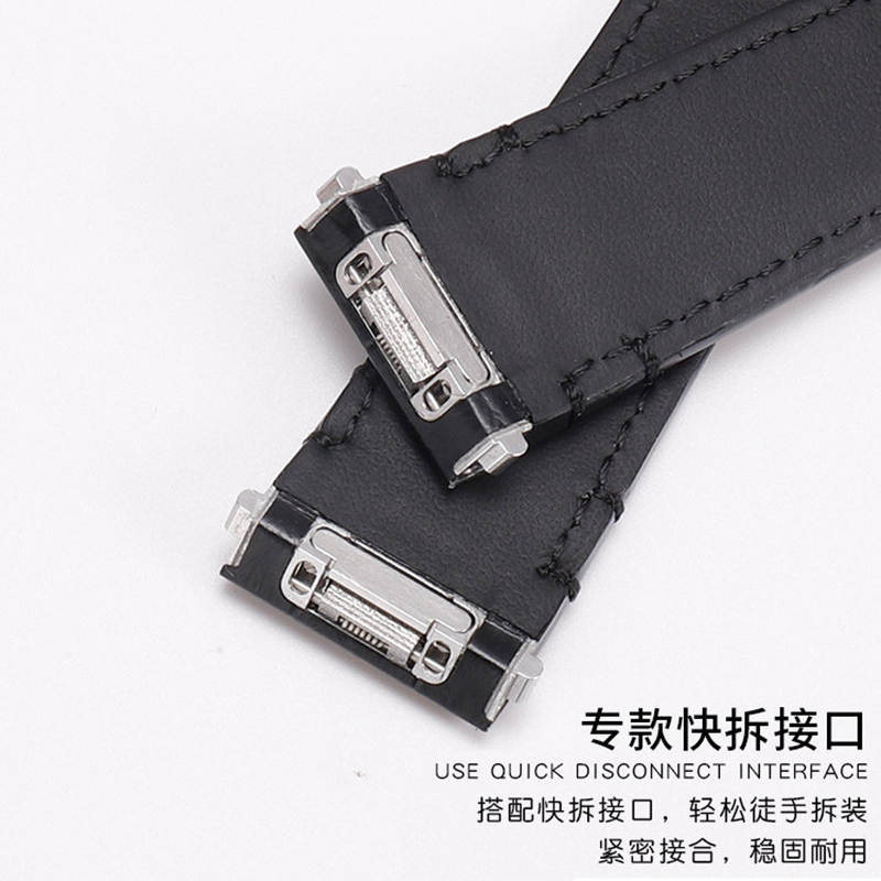 Single Tail Quick Release Leat - Cartier Watch Santos review and price