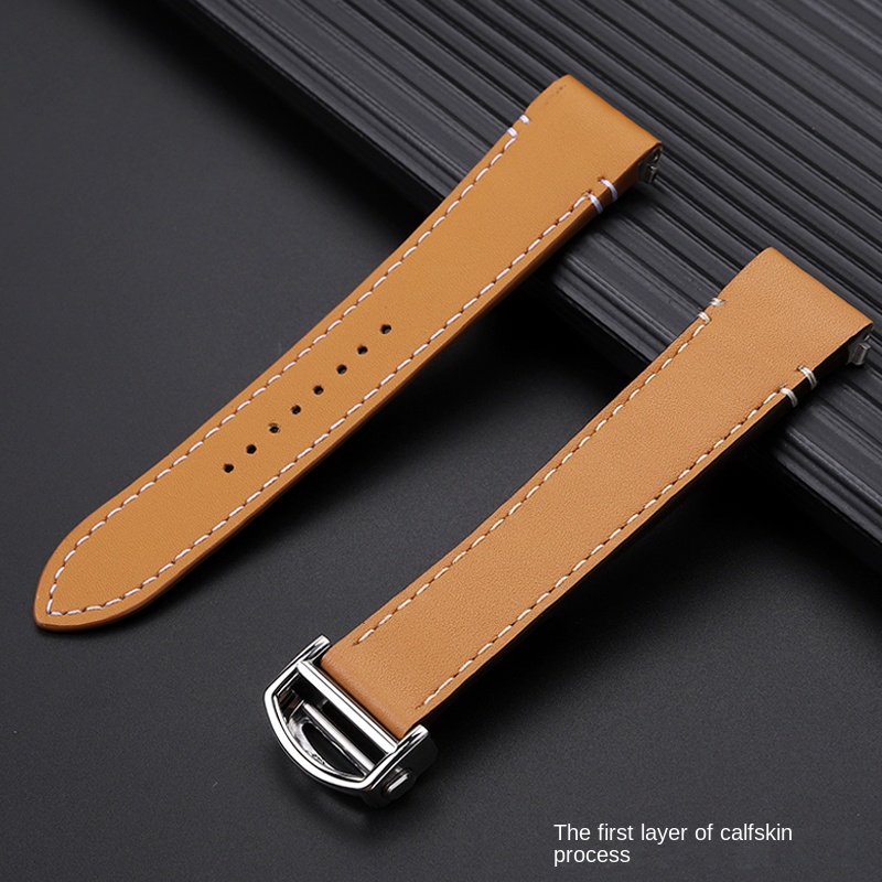 Single Tail Quick Release Leat - Cartier Watch Santos review and price