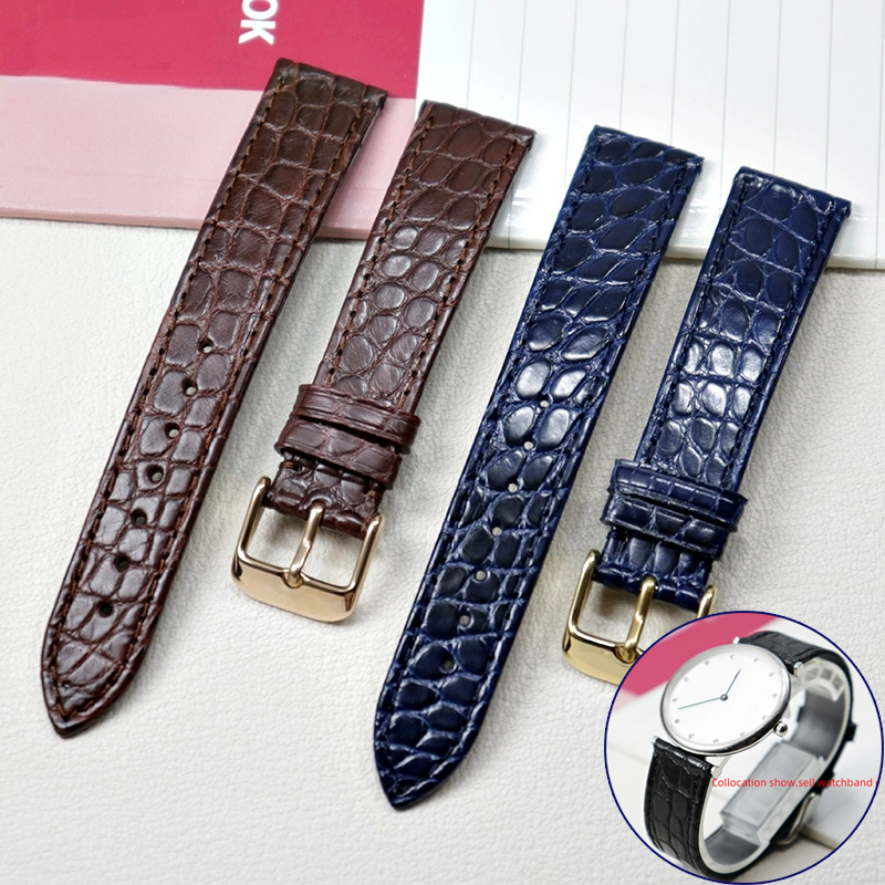Thin crocodile Genuine leather - Cartier Watch Tank review and price