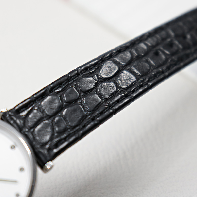 Thin crocodile Genuine leather - Cartier Watch Tank review and price