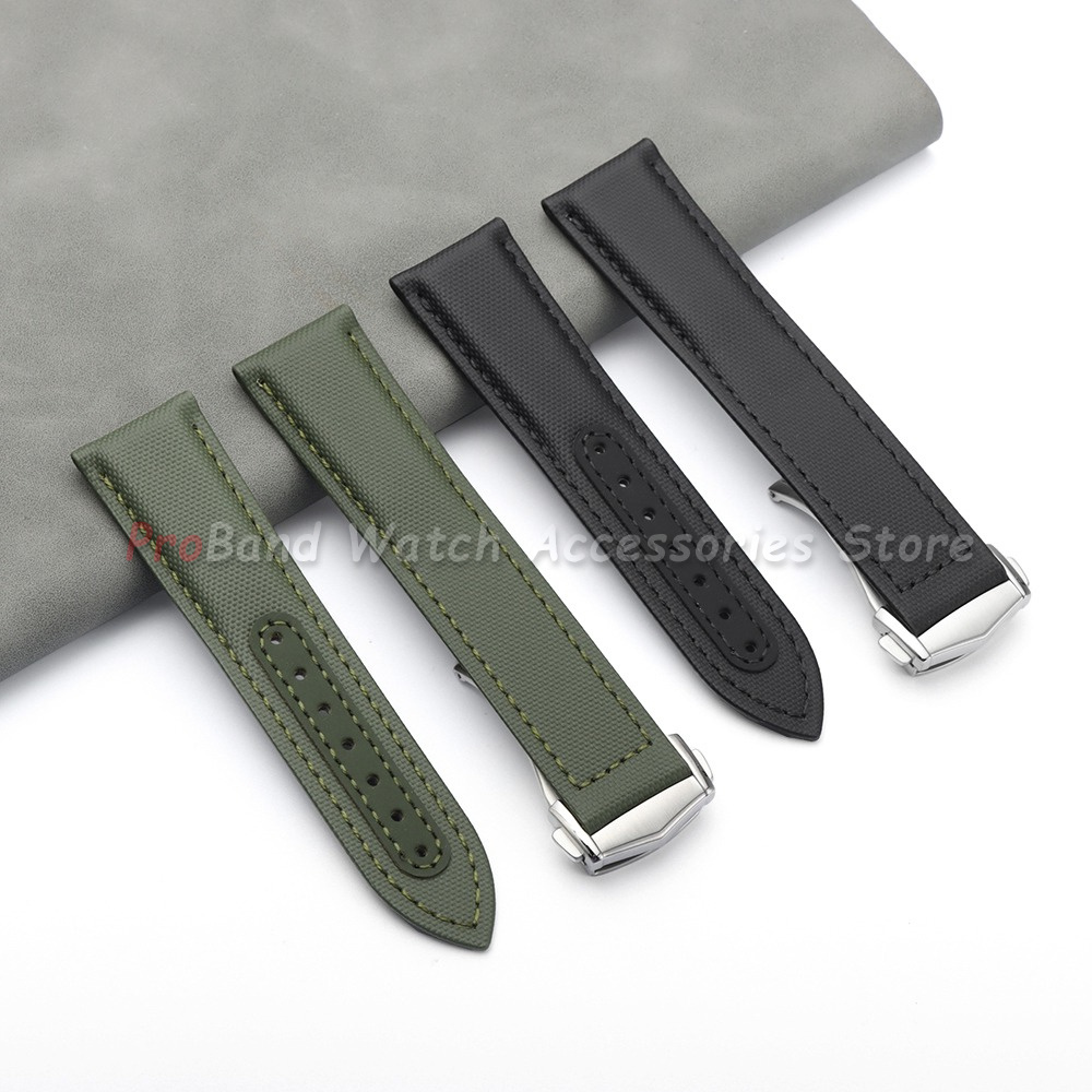 Canvas Nylon Watchband 20mm 21 - Omega Watch Speedmaster review and price