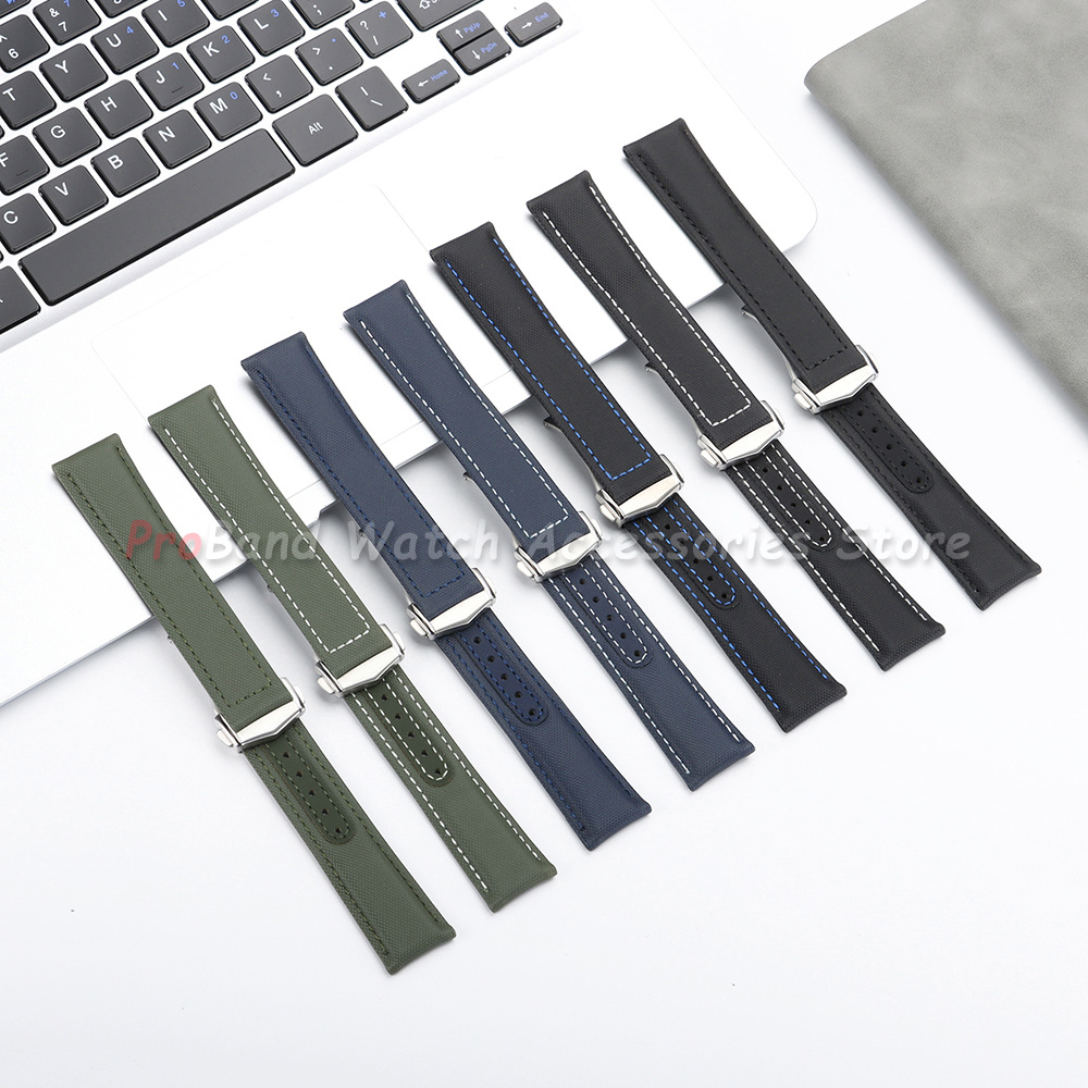 Canvas Nylon Watchband 20mm 21 - Omega Watch Speedmaster review and price