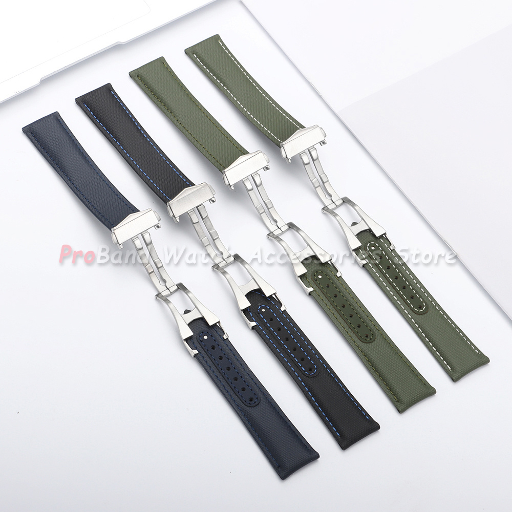 Canvas Nylon Watchband 20mm 21 - Omega Watch Speedmaster review and price