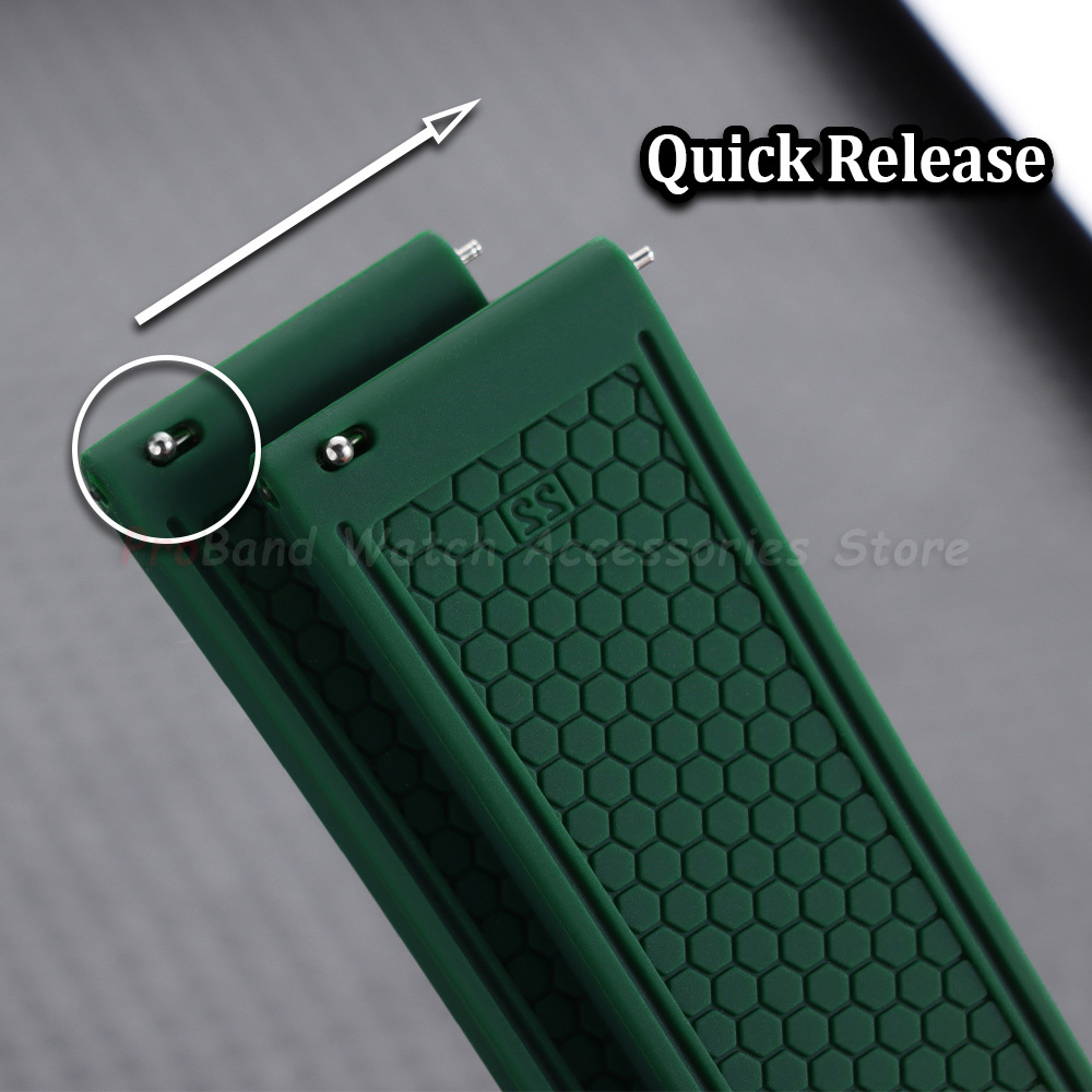 Quick Release Rubber Watch Str - Rubber Strap Diver review and price